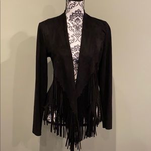 faux suede blazer/jacket